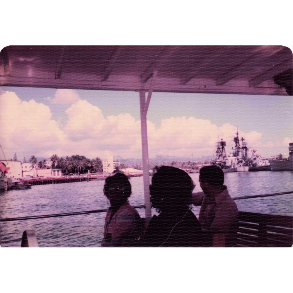 Vintage 1970s Pearl Harbor Navy Ships Tour Boat Photo Lot of 9 3.5x5 Warships - Picture 2 of 9
